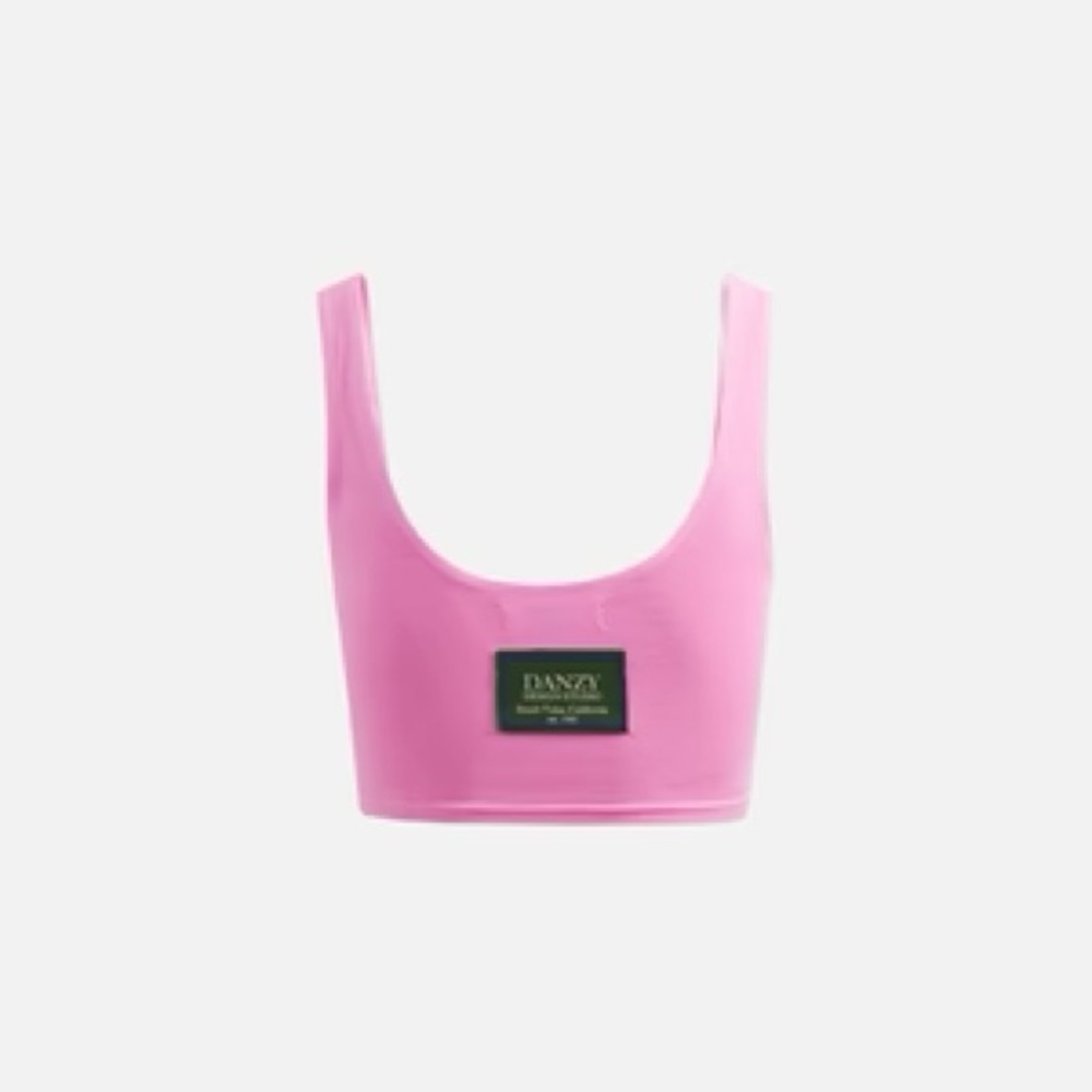 Danzy Pink Crop Top